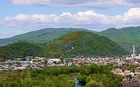 Northern outskirts of Mukachevo