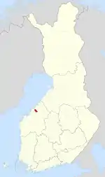 Location of Esse in Finland