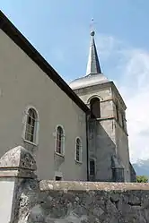 The church of Saint-Sigismond, in Seythenex