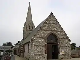 The church in Vattetot-sur-Mer