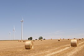 The landscape in Saint-Martin-lès-Melle