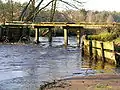 Old Örtze weir near Müden, at the start of the canal