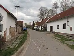 Road within farms