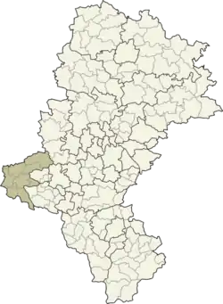 Location within Silesian Voivodeship