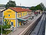 Kalambaka railway station 17 October 2011 (Ioannis Houvardas)