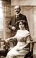 Gyorche Petrov with his wife Yordanka