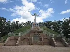 Mass burial of 1345 Russian soldiers (perished at the Battle of Poltava)