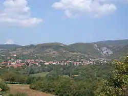 View of Kamenica near Niš