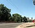 View of the Red Bridge in Chernihiv