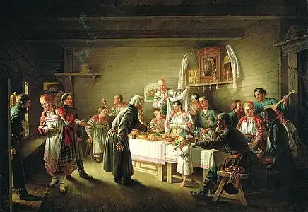 Bride before the wedding (1861)