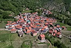 Airview of the village