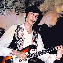 Radomir Mihailović Točak is a noted rock guitarist and a member of Smak.