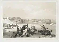 A historic image of Rohri - Sukkur