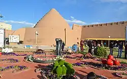 Photograph of a building found in Fathabad.