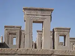 Tachara is the most intact building of Persepolis today.