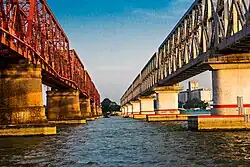 Anderson Bridge over the Meghna River