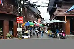 Chumchon Khanom Plaek (community of weird Thai snacks), a local attraction and provenance of Khanom khuai ling, Nong Bua, Mueang Chanthaburi