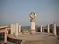 Phoenix sculpture in Fenghuang mountain, Fengcheng.