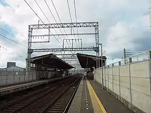 近鉄京都線 伏見駅 Fushimi station 2013.1.10 - panoramio