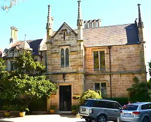 Free Gothic residence in Double Bay, Sydney