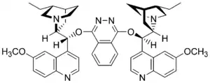 AD-mix α, dihydroquinine derivative used in Sharpless asymmetric dihydroxylation