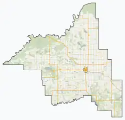 County of Barrhead No. 11 is located in County of Barrhead