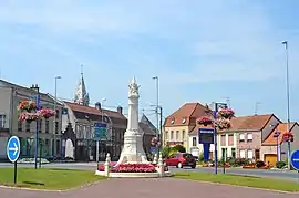 Monument in the town centre