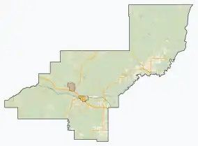 Location the Fort Assiniboine Sandhills Wildland Provincial Park in Alberta