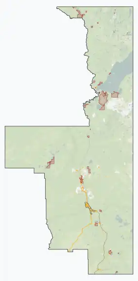 Regional Municipality of Wood Buffalo is located in Regional Municipality of Wood Buffalo