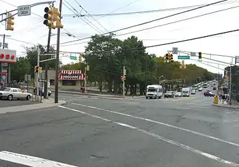 Nungesser's, at the intersection of Bergenline Avenue and Woodcliff Avenue