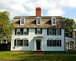 109 Elm Street, Northampton, MA.  Built c. 1725.  Georgian style.