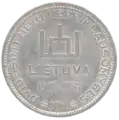 10 Litų - 1938 release (Aversum)