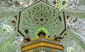 A view of Abd al-Azim al-Hasani shrine in Ray