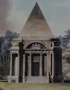 The Original design by James Wyatt,1783