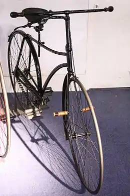 1886 Swift safety bicycle  (Coventry Museum)