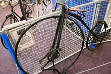 1888 Geared Facile Bicycle in the Coventry Transport Museum