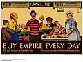 "1907 First Oranges from South Africa, 1903 First Sultanas and Currants from Australia: Buy Empire Every Day" by R.T. Cooper,  London, Dunstable and Watford, England, United Kingdom, circa 1926–1934.  Color lithograph on wove paper