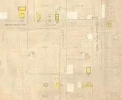 1919 fire insurance map of Safford