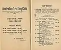 1935 Victoria Park meeting showing starters and results.