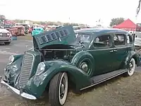 1938 seven passenger limousine