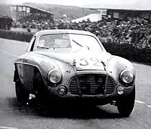 Ferrari 166 MM of Simon/Haig during the race, in which they finished 15th overall