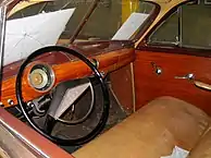 1951 Ford Custom DeLuxe Country Squire interior