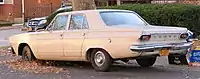 1966 Dodge Dart sedan, rear