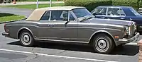 1985 Rolls-Royce Corniche convertible (North America)