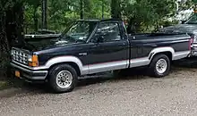 Facelift Ford Ranger XLT regular cab