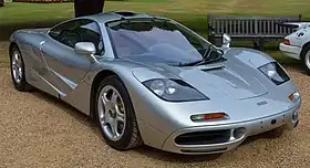 A McLaren F1, the company's first supercar model