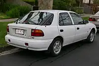 1994–1997 Kia Mentor GLX Liftback (Australia)