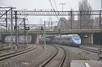 New Pendolino arriving to Gdańsk