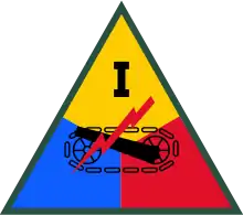 1st Armored Corps insignia.