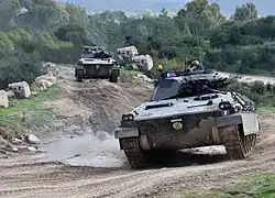 1st Bersaglieri Regiment Dardo IFVs